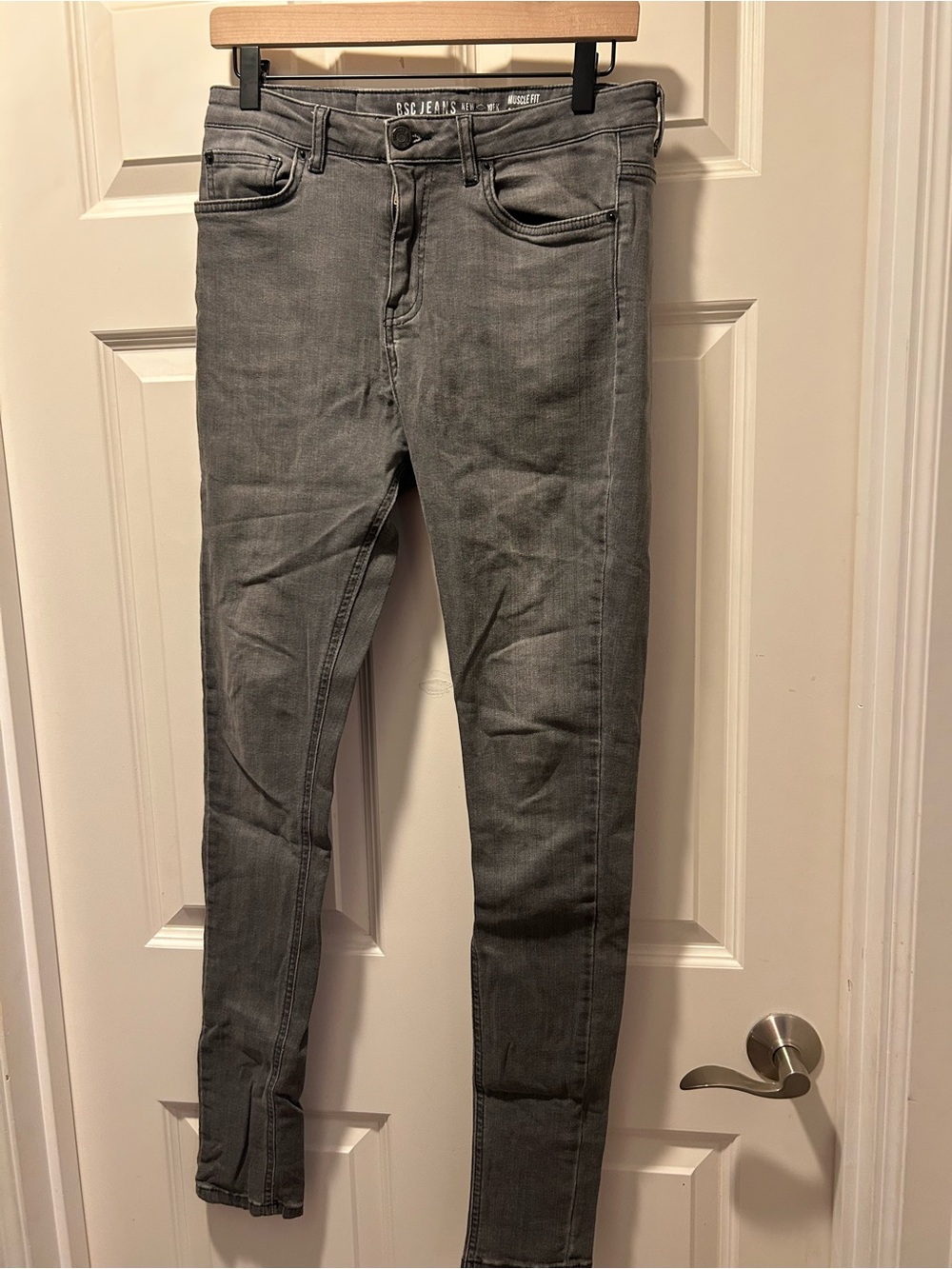 ASOS Men's Gray Skinny Jeans - Slim Stretch Denim